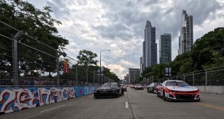 Promo image for 2025 NASCAR Cup Series entry list for Chicago Street Race