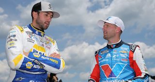Promo image for All four Hendrick Motorsports cars to start from rear for Chicago Street Race