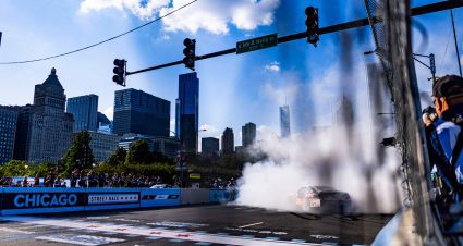 Shane van Gisbergen overcomes late Zilisch surge for Xfinity win in Chicago
