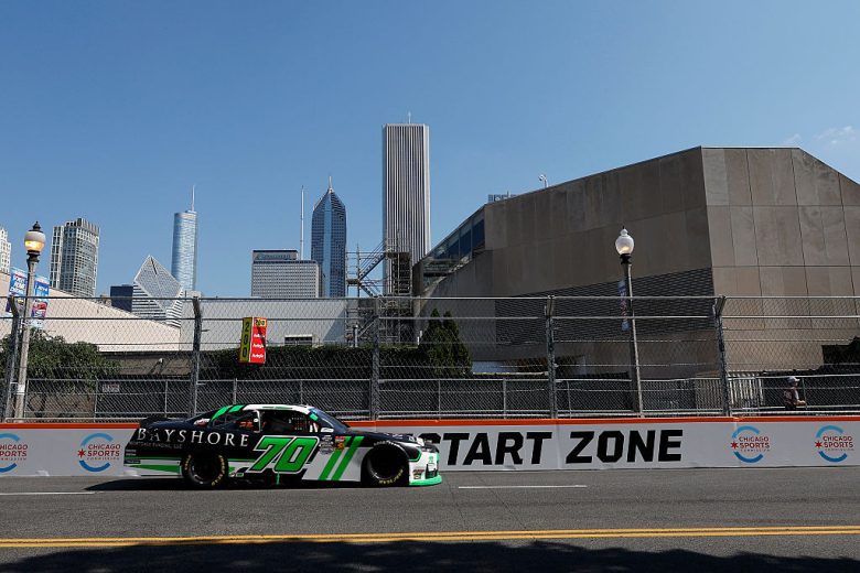 Thomas Annunziata drives at Chicago.