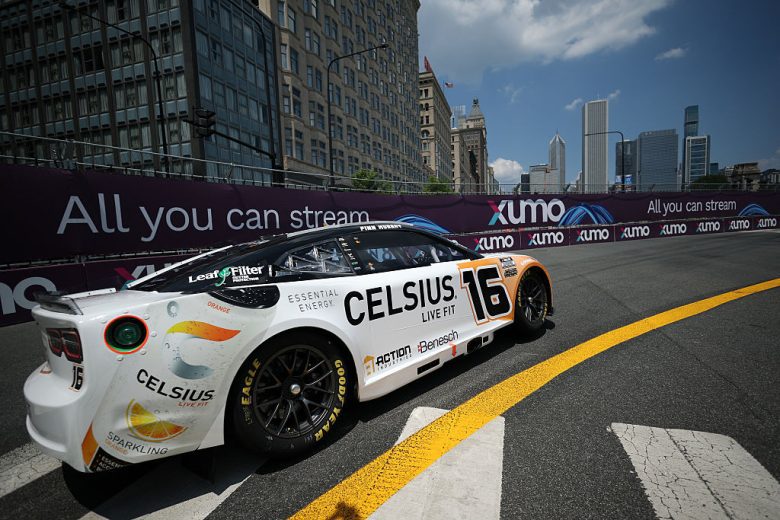 AJ Allmendinger drives at Chicago.