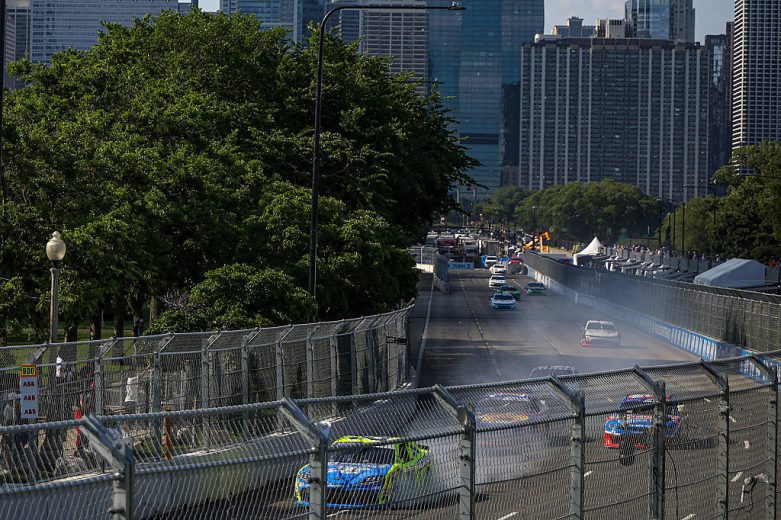 Brandon Jones locks up at Chicago.