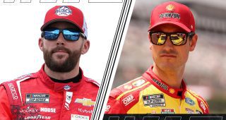 Promo Image for Ross Chastain, Joey Logano confront each other after Chicago run-in