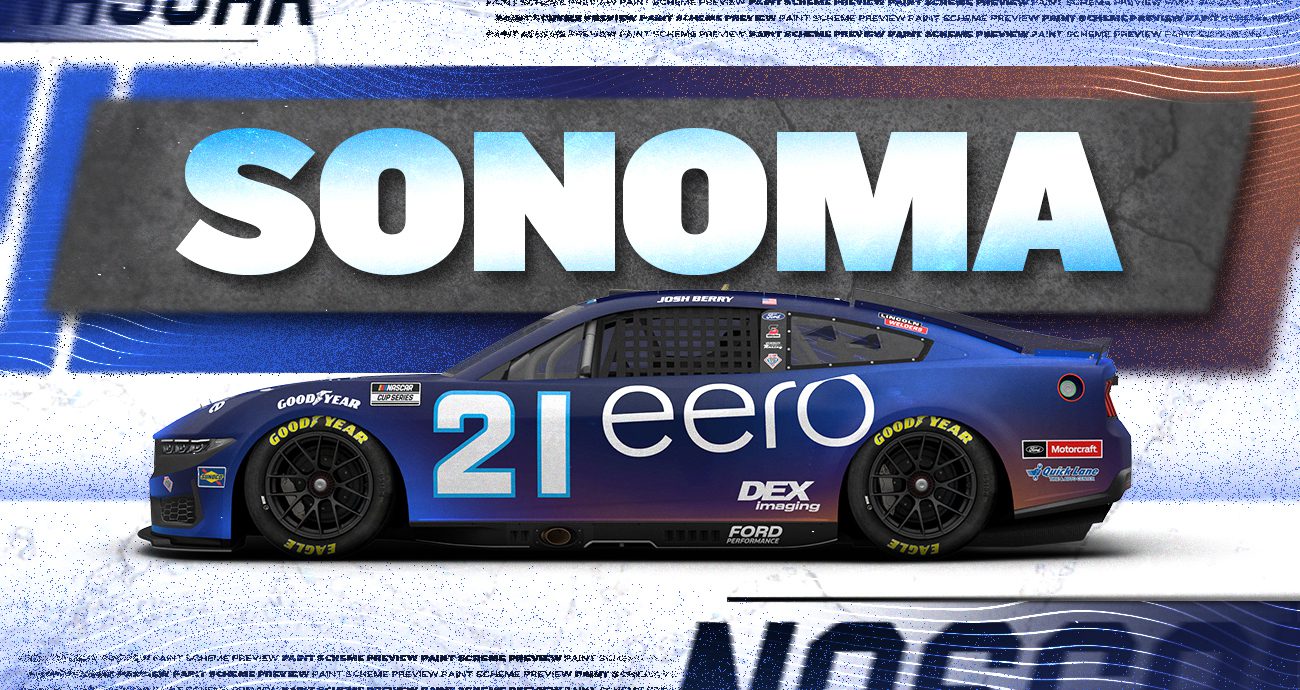 paint scheme preview graphic featuring the no. 21 car