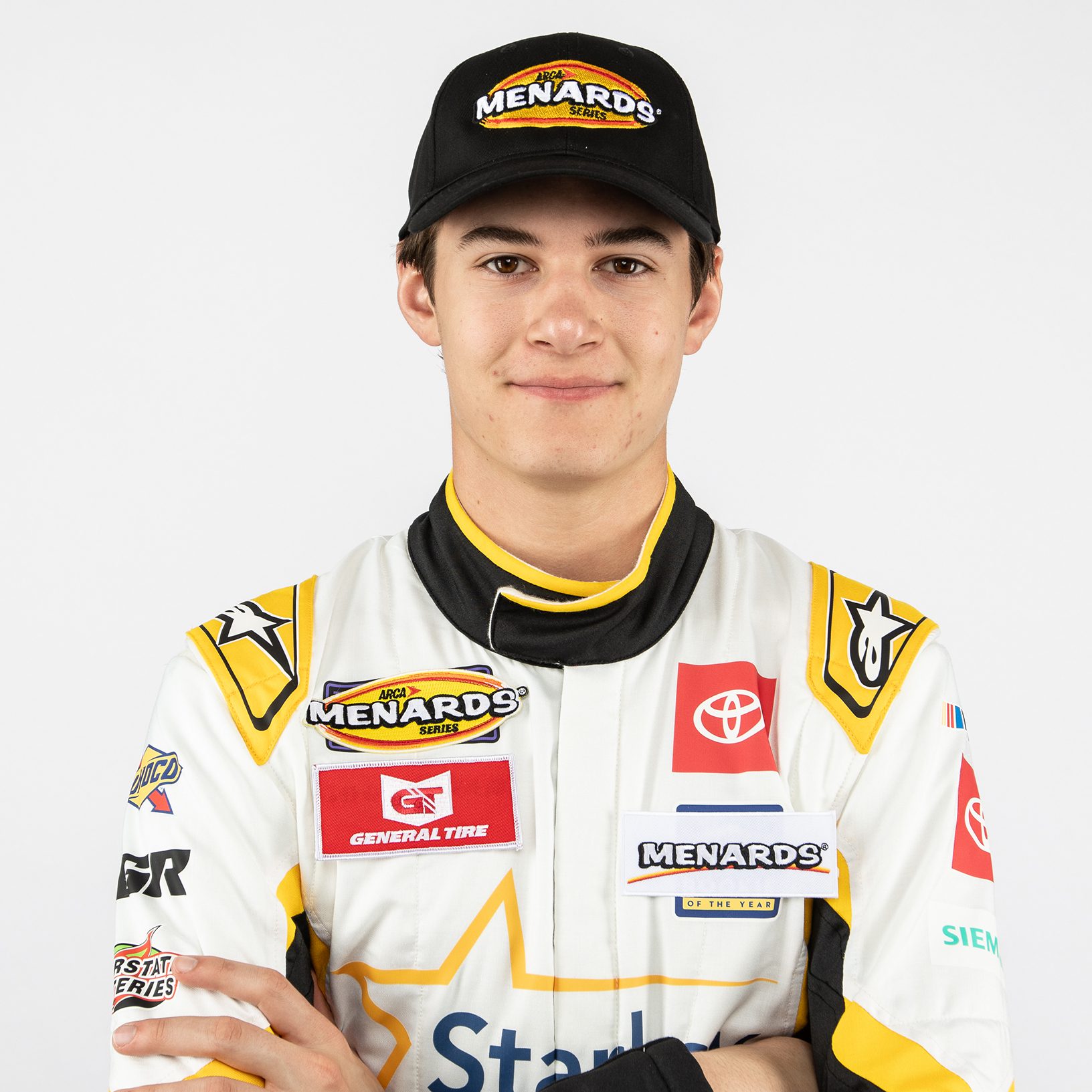 winning driver headshot