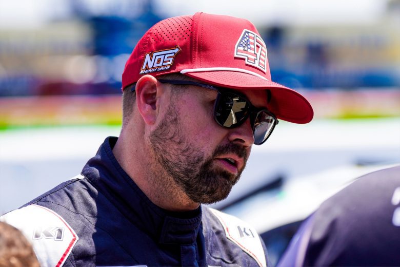 Ricky Stenhouse Jr. looks on at Sonoma.