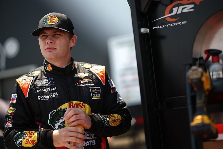 Carson Kvapil looks on at Sonoma.