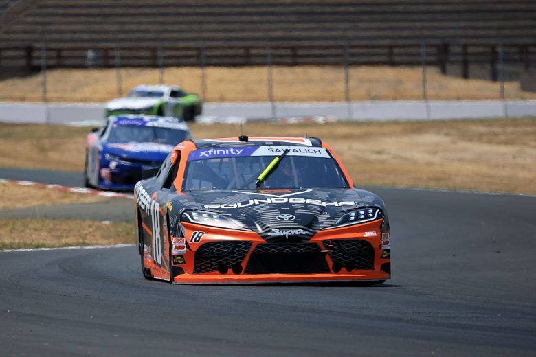 William Sawalich drives at Sonoma.