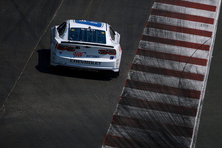 Chase Elliott drives at Sonoma.