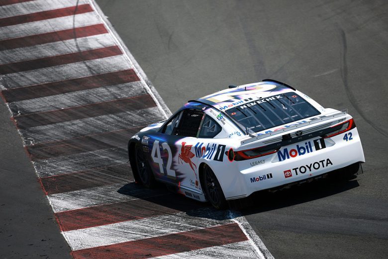 John Hunter Nemechek drives at Sonoma.