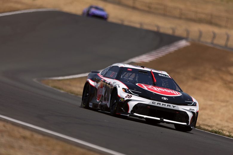 Christopher Bell drives at Sonoma.