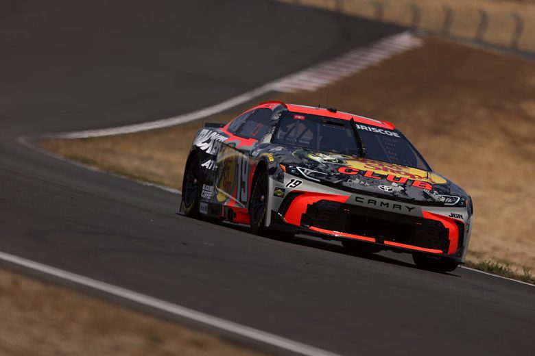 Chase Briscoe drives at Sonoma.