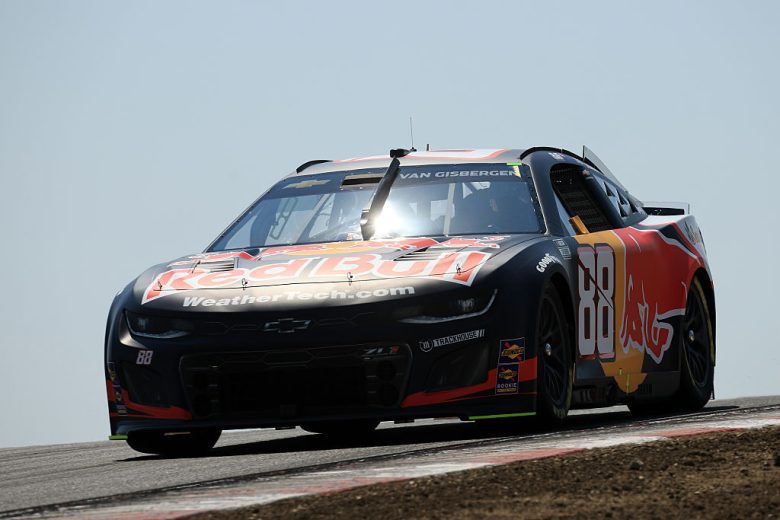 Shane van Gisbergen drives at Sonoma.