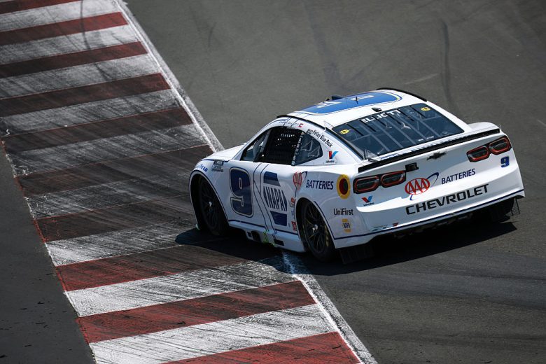 Chase Elliott drives at Sonoma.