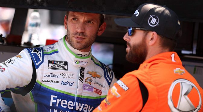 Featured Image for Ross Chastain spins Daniel Suárez in Trackhouse teammate tangle at Sonoma