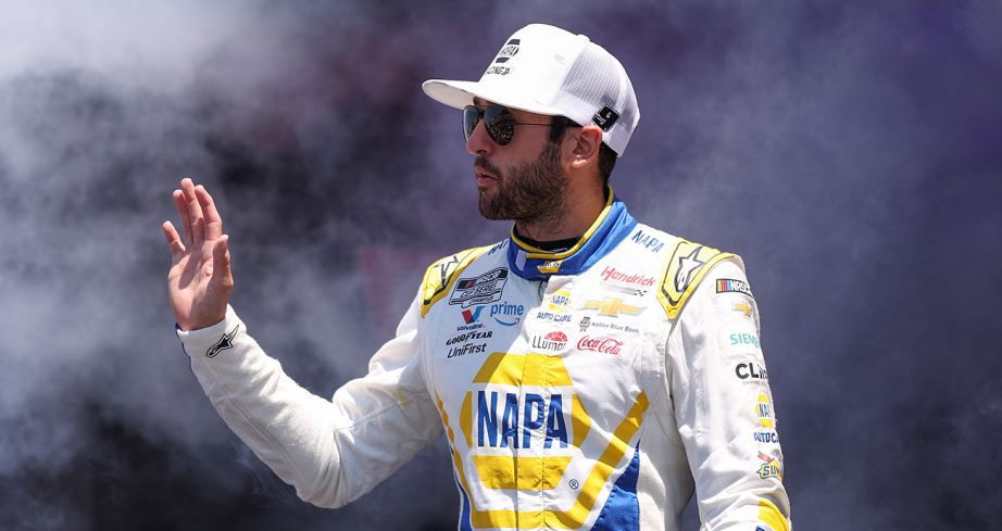 chase elliott is on the pole for the nascar cup series race at dover