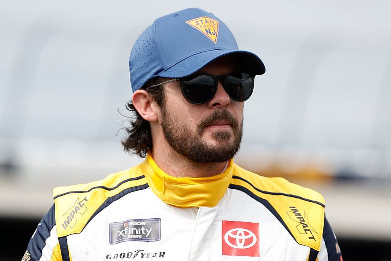 Ryan Truex looks on at Dover.