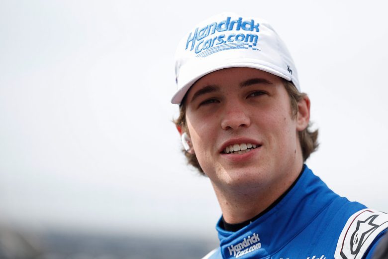 Jake Finch looks on at Dover.