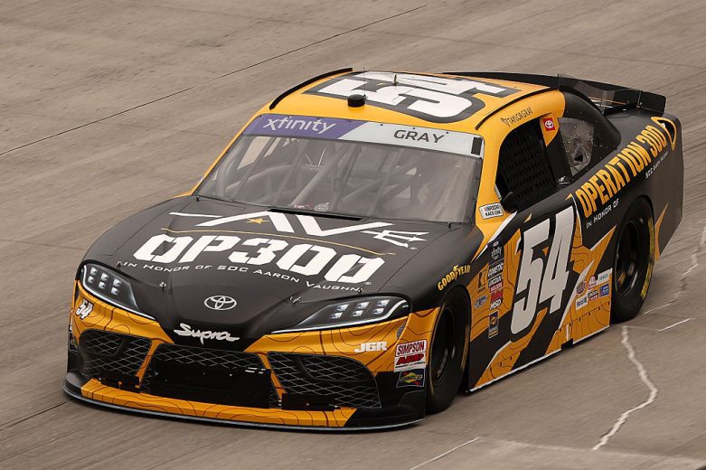 Taylor Gray drives at Dover.