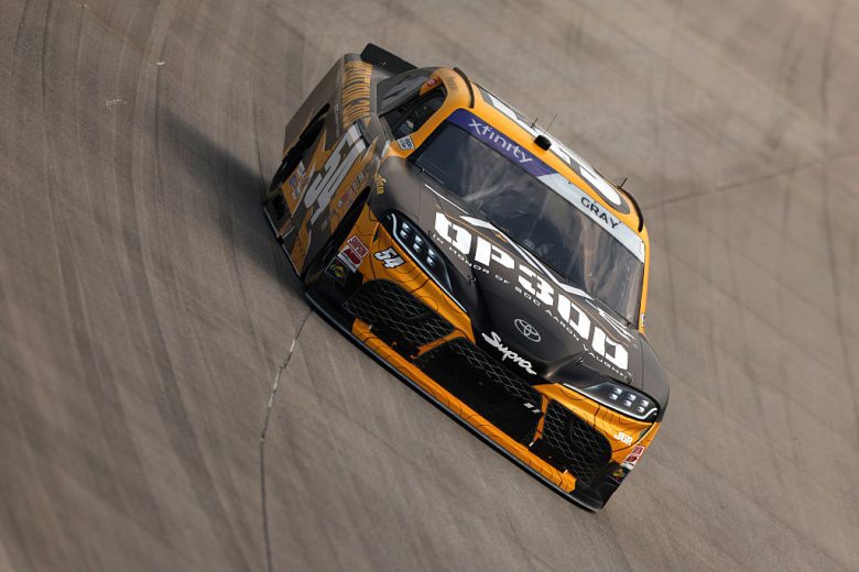 Taylor Gray drives at Dover.