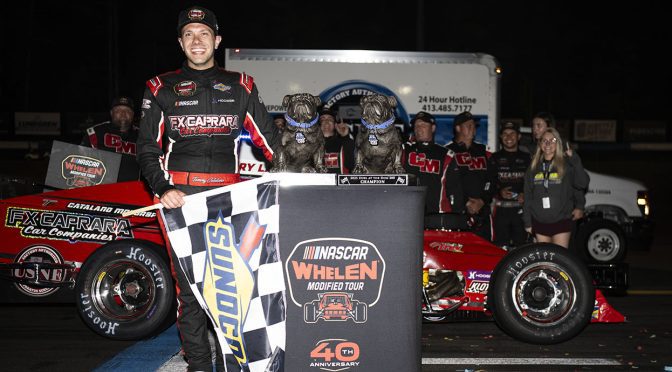Featured Image for Tommy Catalano wins a thriller at Monadnock Speedway and breaks a Modified Tour record