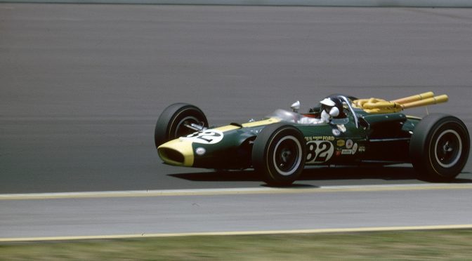 Featured image for Wood Brothers Wednesdays: The brothers crew the 1965 Indianapolis 500 winner