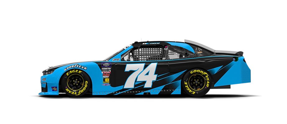 Dawson Cram's car for Indianapolis.