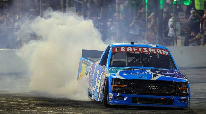 Layne Riggs leads 160 laps, wins Truck race at IRP as Heim claims regular-season crown - NASCAR.com