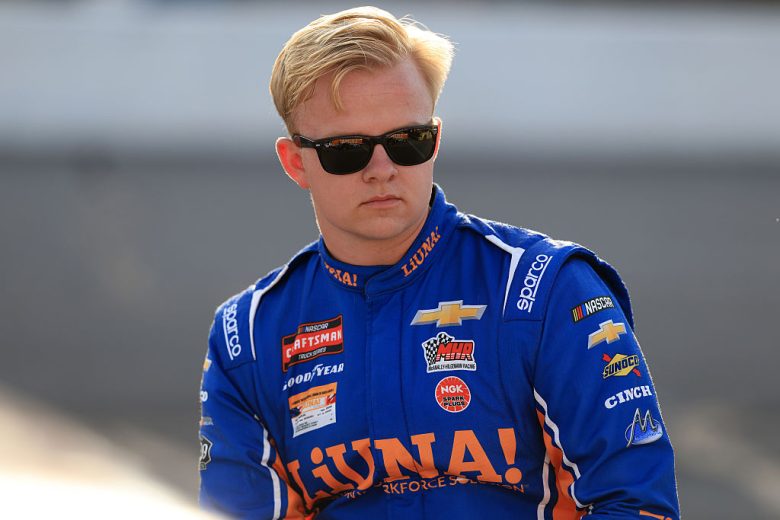 Tyler Ankrum looks on at IRP.