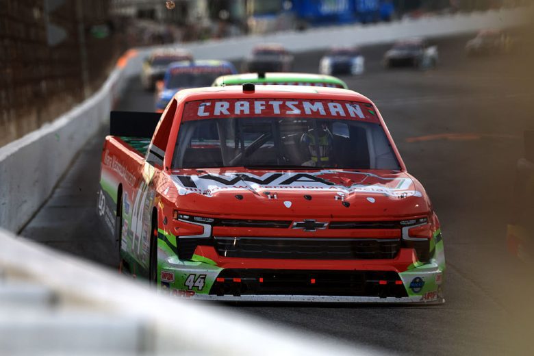 Ross Chastain drives at IRP.