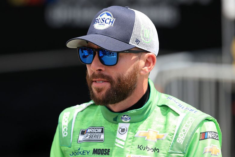Ross Chastain looks on at Indianapolis.
