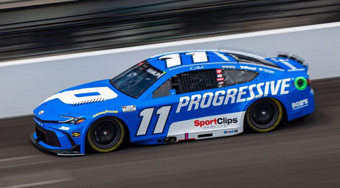 Featured Image for No. 11 JGR Toyota among five cars to drop to rear before Brickyard 400