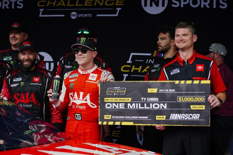 ty gibbs wins the in-season challenge