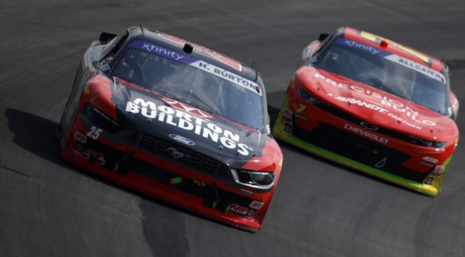 Featured Image for Harrison Burton jumps back into provisional Xfinity Series Playoffs after Iowa top five