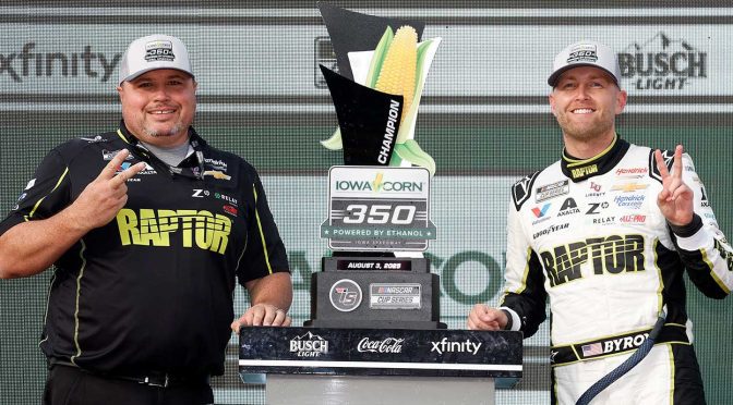 Featured Image for ‘Heart of a lion’: William Byron ends dry spell, flips midseason momentum with Iowa win