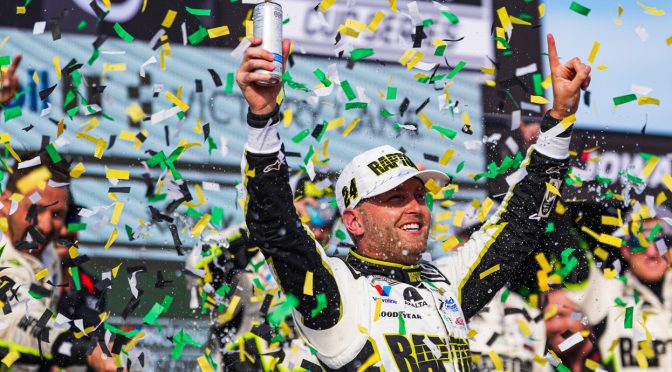Every last drop: Byron stretches fuel for Iowa Cup Series win