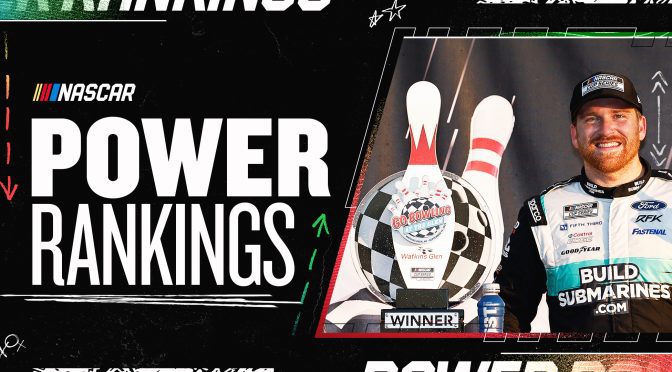 Featured Image for Power Rankings: Chris Buescher’s time to strike for playoffs arrives at The Glen