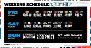 Promo Image for Weekend schedule for Watkins Glen