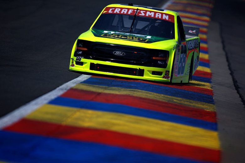 A general view of Matt Crafton's No. 88 ThorSport Racing Ford at Watkins Glen International.