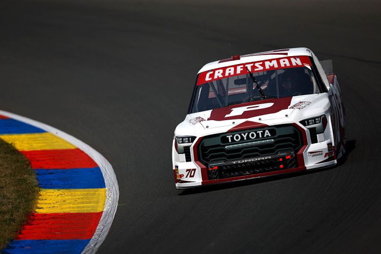 A general view of Brent Crews' No. 70 Brent Crews Racing Toyota at Watkins Glen International.