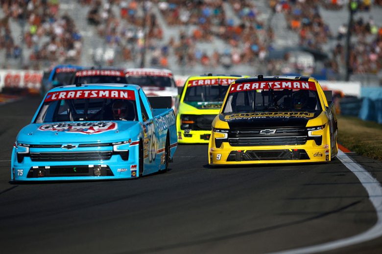 NASCAR Craftsman Truck Series tucks race at Watkins Glen International.