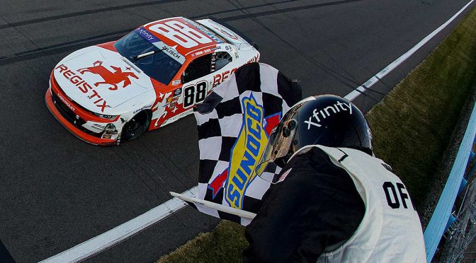 Featured image for Zilisch goes back-to-back at Watkins Glen but suffers injury in Victory Lane