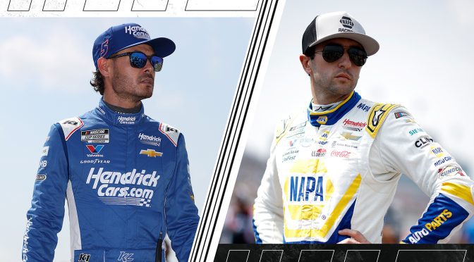Featured image for No hard feelings for Larson, Elliott after Iowa dust-ups: ‘I just exploded’
