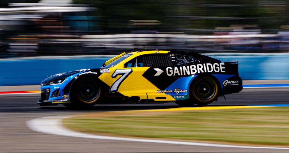 justin haley drives at the glen