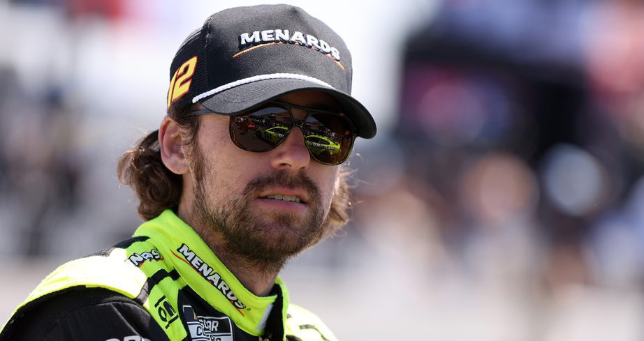 blaney looks on