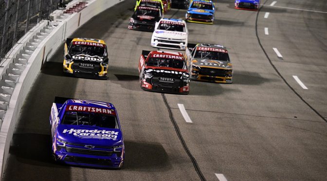 Featured image for Richmond heats up under the lights for Trucks Series regular-season finale