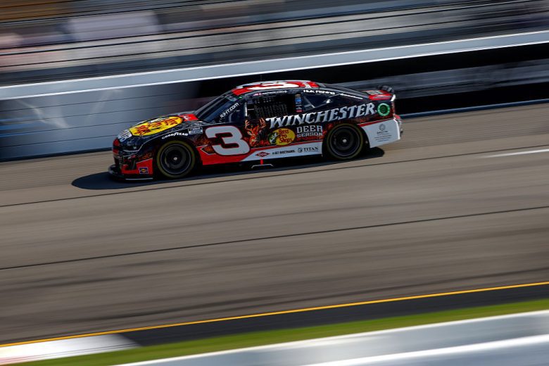 Austin Dillon drives at Richmond.
