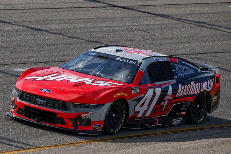 Cole Custer drives at Richmond.