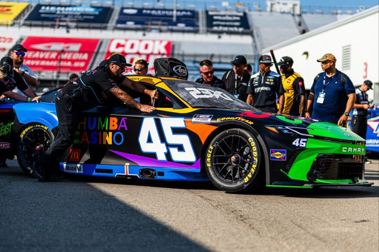 Tyler Reddick's car at Richmond.
