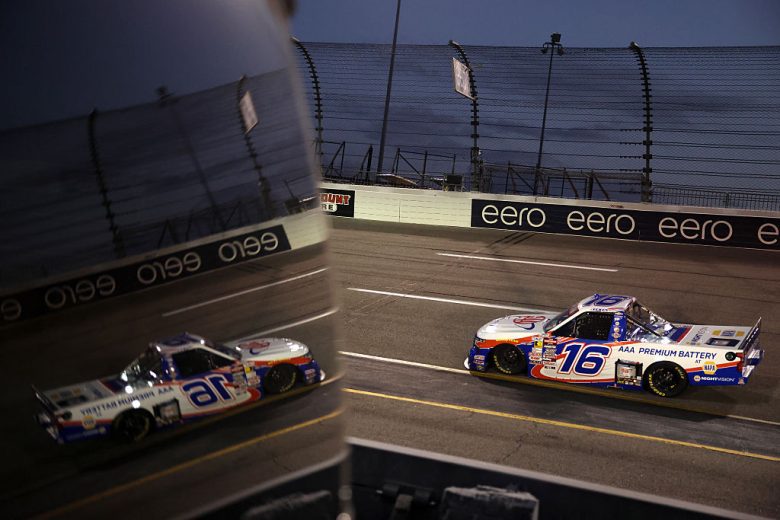 Christian Eckes drives at Richmond.